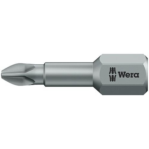 Embout Wera WERA Phillips forme torsion PH1x25mm NOUVEAU