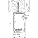 Fischer Montagesockel SHA MS für Sammelhalter SHA VPE: 50 NEU