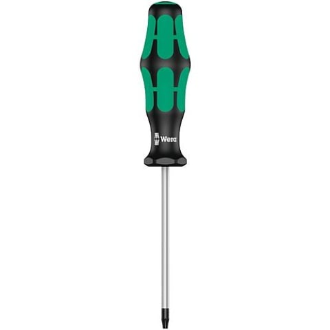 Wera TORX Schroevendraaier WERA Kraftform Plus - Serie 300 met gat T10x80mm NIEUW