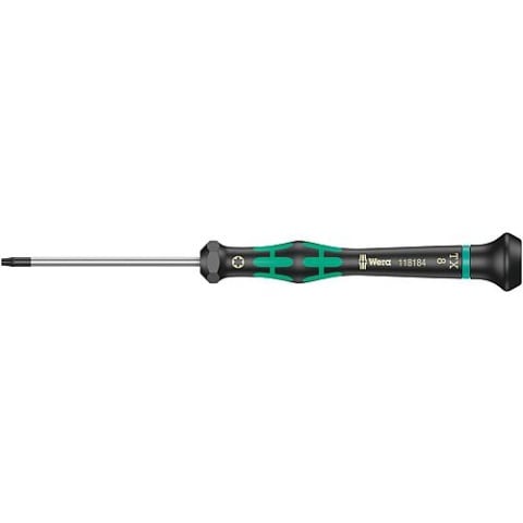 Wera TORX Schroevendraaier WERA met vasthoudfunctie Electronic Series Micro,T10x60mm NIEUW