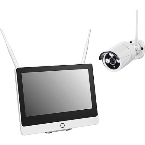 Indexa Système de surveillance WLAN Full HD avec moniteur WR100 SET MB ( 2TB ) NOUVEAU