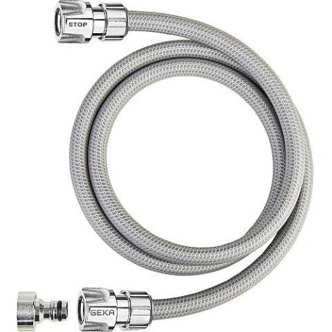 Geka plus aansluitset "plug-in systeem" voor slanghaspel 1/2"-13mm, 1,5m, MS NIEUW