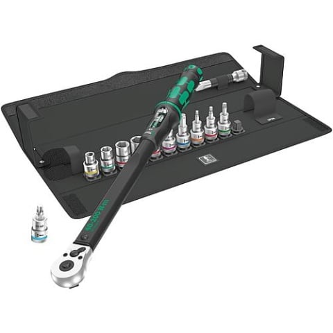 Wera Torque Wrench Set WERA 13-piece 1/4" 40 - 200 Nm NEW