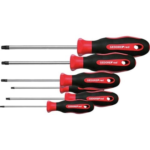 Gedore rojo Juego de destornilladores GEDORE rojo 6 piezas Torx NUEVO