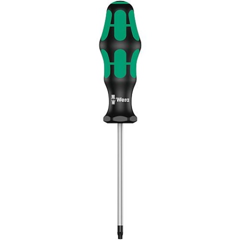 Wera TORX Destornillador WERA Kraftform Plus - Serie 300 con agujero T25x100mm NUEVO