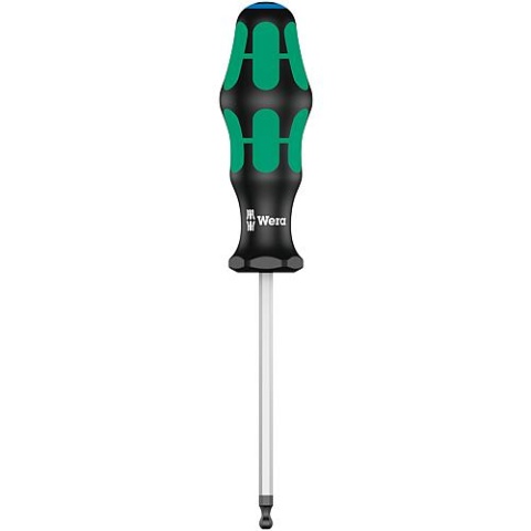 Wera Hexagon Ballpoint Screwdriver WERA Kraftform Plus - Series 300 5.0x100mm NEW