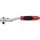 Gedore red reversible ratchet GEDORE red 1/4" L=150mm, cranked NEW