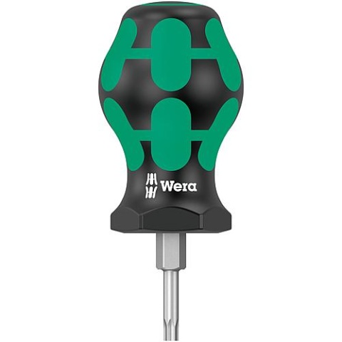 Destornillador Wera TORX Stubby WERA Kraftform Plus - Serie 300 T15x25mm NUEVO