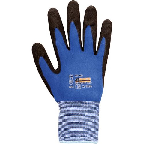 Kromwell 4Safe assembly glove MULTIFLEX nitrile coating, size 10 pair NEW