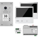 Indexa video door intercom system VT200 flush-mounted...