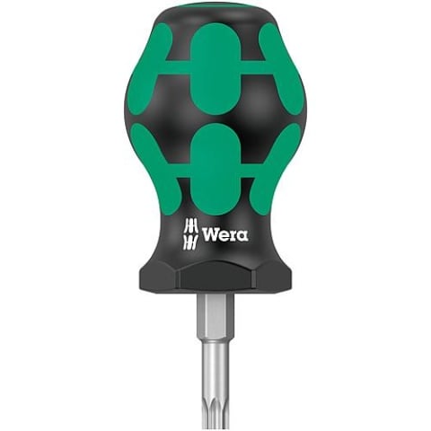 Wera TORX Cacciavite Stubby WERA Kraftform Plus - Serie 300 T27x25mm NUOVO