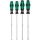 Wera screwdriver set WERA 4-piece,slotted,Phillips and Pozidriv,long NEW