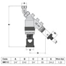 Caleffi Systemtrenner BA Typ 580104 DN15 (1/2)...