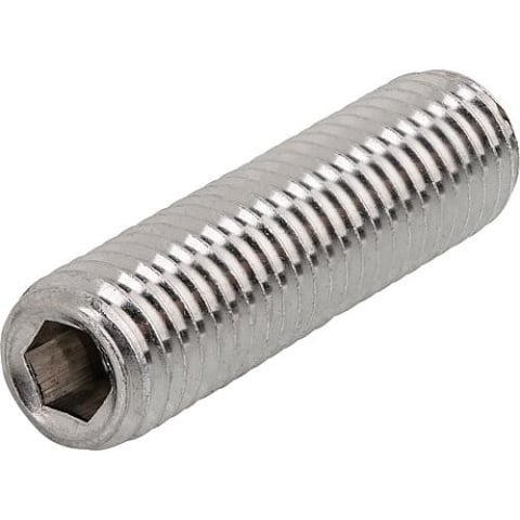 Tornillo de fijación con punta M8x25 A4 PU 200 NUEVO