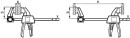 BESSEY Abrazadera monomanual Bessey 300x80mm, EZL30-8 NUEVO