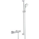 GROHE Ensemble thermostatique de douche Grohe Grohtherm...