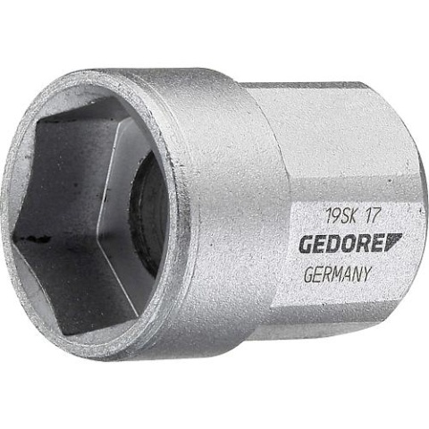 GEDORE 1/2" esagono incassato, corto, SW 24 lunghezza 33mm NUOVO