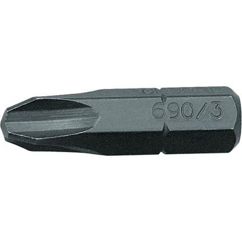 GEDORE Paquete de puntas GEDORE Cross Slot PH3x25mm PU=10 piezas NUEVO