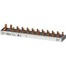 Siemens pin busbar, 10mm² 1x FI 2pol. N-right 10x...