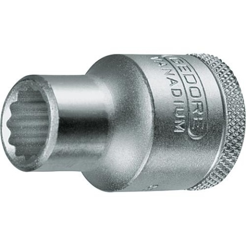 GEDORE inbus 1/2"" 12-kant, kort, SW 36,0mm lengte 44,5mm NIEUW