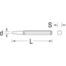 GEDORE drift punch d=2mm length 120mm NEW