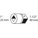 GEDORE Vergrößerungsstück 1"",x1 1/2"" für Kraftschrauber- einsatz NEU