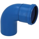 SKOBERNE CondensCodo azul de pared simple, 87° DN 80...