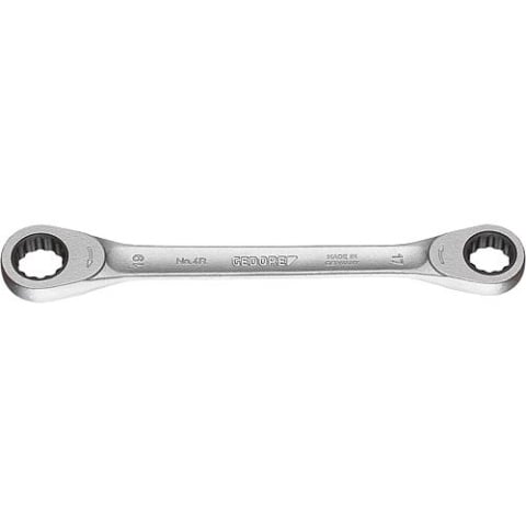 GEDORE double ring ratchet spanner SW 10x11mm NEW