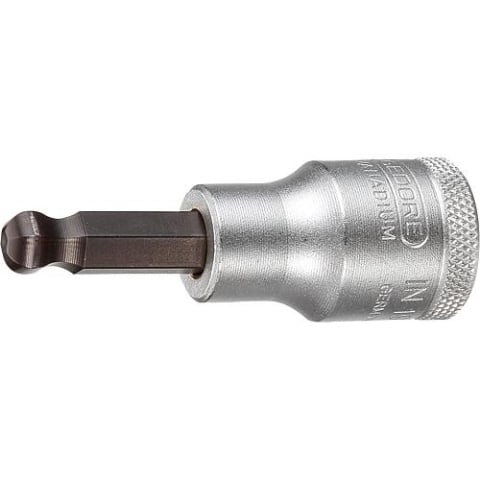 GEDORE Screwdriver bit socket 1/2"" Hexagon socket w. ball head SW 12.0mm length 60mm NEW