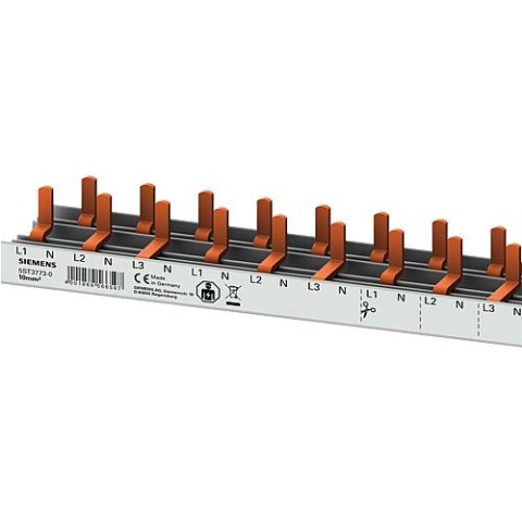 Szynoprzewód Siemens, 10mm² 3p/N dla AFDD-LS / 1000mm 5ST3773-0 (55TE) NOWOŚĆ