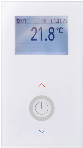 Thermokon JOY SR HC AO2DO RS485 Modbus bianco MVolt wireless room controller riscaldamento/raffreddamento - BUS NUOVO