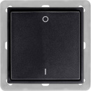 Thermokon switch 2-channel light 55x55 anthracite o Radio...