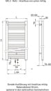 Arbonia Badheizkörper Bagnolino 1172 x 450 MA RAL...