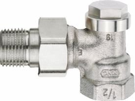 Buderus Logafix Rücklaufverschraubung RVE15 1/2" Eck, vernickelt, voreinstellbar 7738306452 NEU