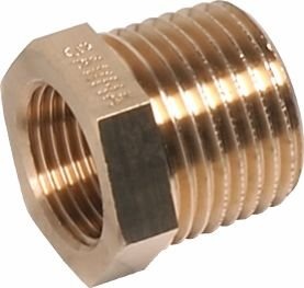 Réducteur Sanha CuSi, No.3241, 3/4 "x1/2 I/A avec polygone, sans plomb 83879294 NOUVEAU