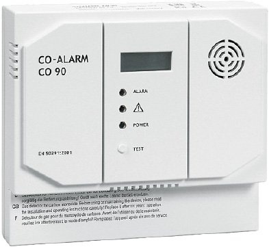 Indexa CO detector 230 V with switching contact potential-free or 230 V max. 5A 7738336139 NEW