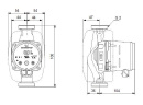 Grundfos ALPHA2 32-80 180 1x230V Electr. gestuurde...