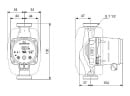 ALPHA2 25-80 N 130 1x230V GRUNDFOS Electr. gestuurde...