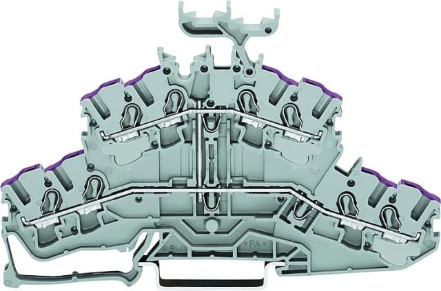 WAGO 4-conductor double level terminal block 2002-2438 PU: 50 pieces NEW