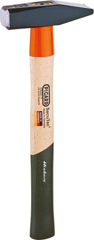 PICARD Marteau de serrurier 500g, forme allemande, avec douille de protection du manche NEUF