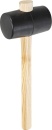 PICARD Rubber mallet 170g, with ash handle, D: 40mm NEW