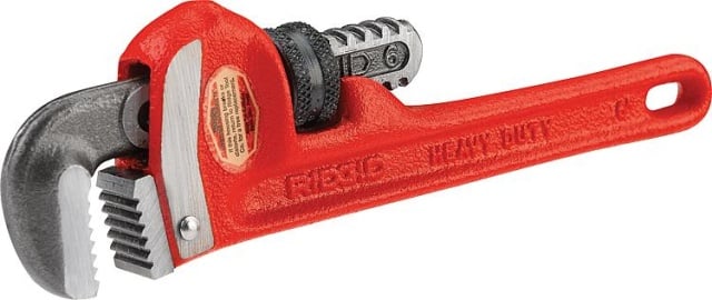 RIDGID Chiave per tubi diritta, luce max. DN50 (2"") lunghezza 14"" 350mm robusta costruzione in ghisa NUOVO