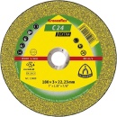 Klingspor cut-off wheel cranked 230x3,0x22,23mm NEW