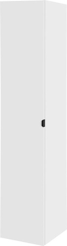 Evenes Tall cabinet Serie LOSSA 1 door,connection left,white matt, 350x1625x370mm NEW