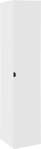 Evenes Armario alto Serie LOSSA 1 puerta,bisagras a la izquierda,antracita alto brillo,350x1625x370mm NUEVO