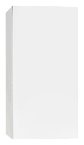 Evenes Meuble haut Ela avec caisson softclose blanc smt - façade blanc brillant, 400x800x350mm NOUVEAU