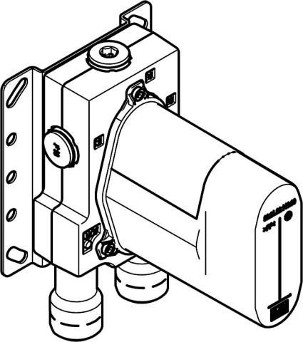 Dornbracht basic body for flush-mounted thermostat with pre-shut-off NEW