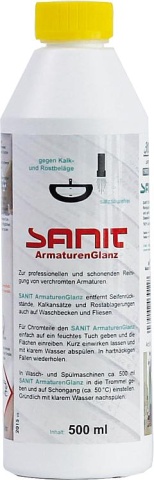 SANIT-CHEMIE SANIT ArmaturenGlanz 10 L bus NIEUW