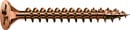 SPAX countersunk screw burnished C1A full thread, cross...