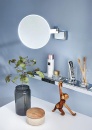 emco LED wall cosmetic mirror evo, 5x magnification D:...